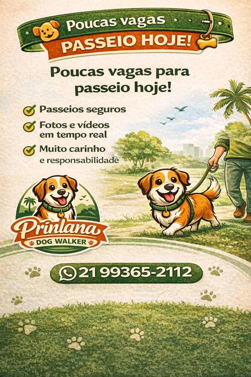 Passeadora de Cães - Niterói 