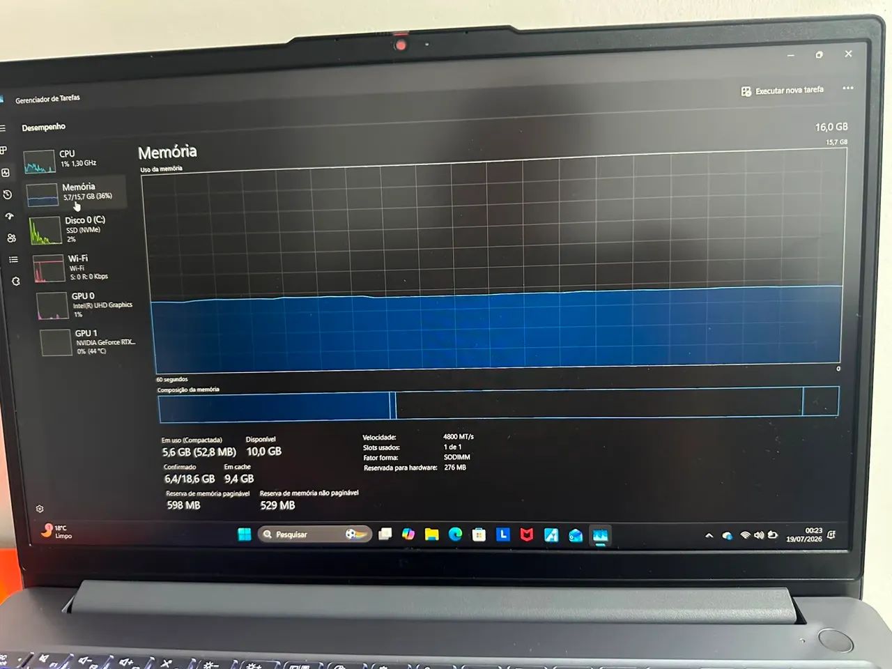 Notebook gamer com RTX e garantia de fábrica  - Foto 3