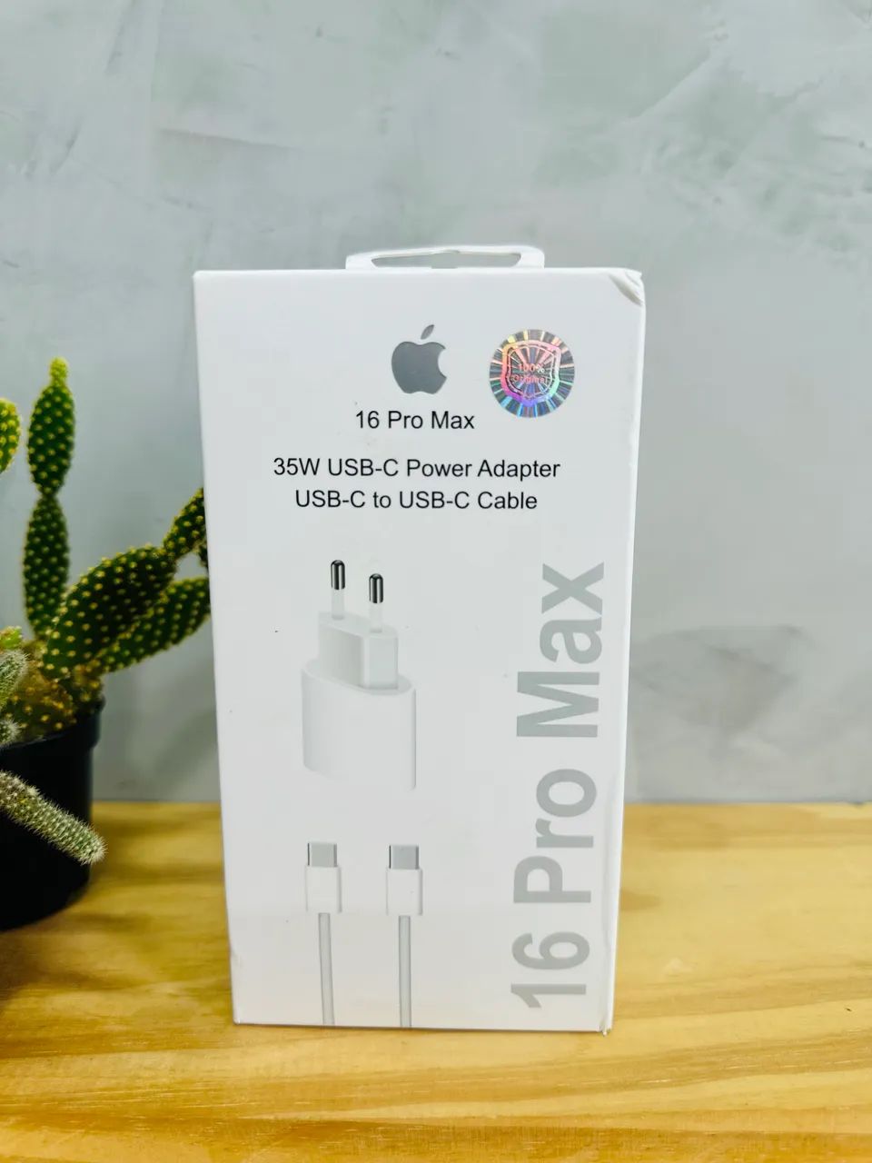 Carregador iPhone 16 Pro Max | Compatível 15 16 17 | Entrega Imediata 