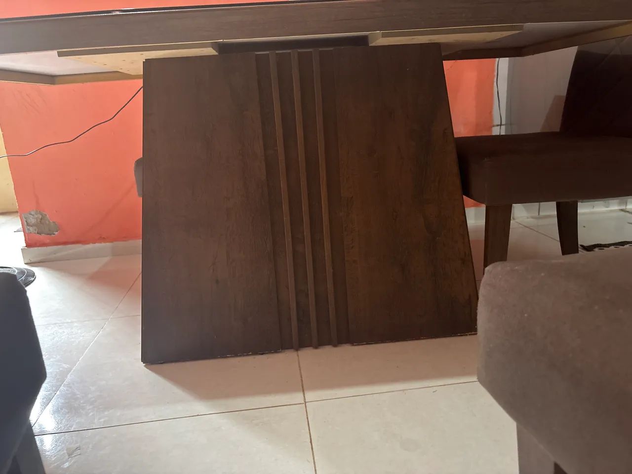 Mesa de vidro com 6 cadeiras - Foto 4