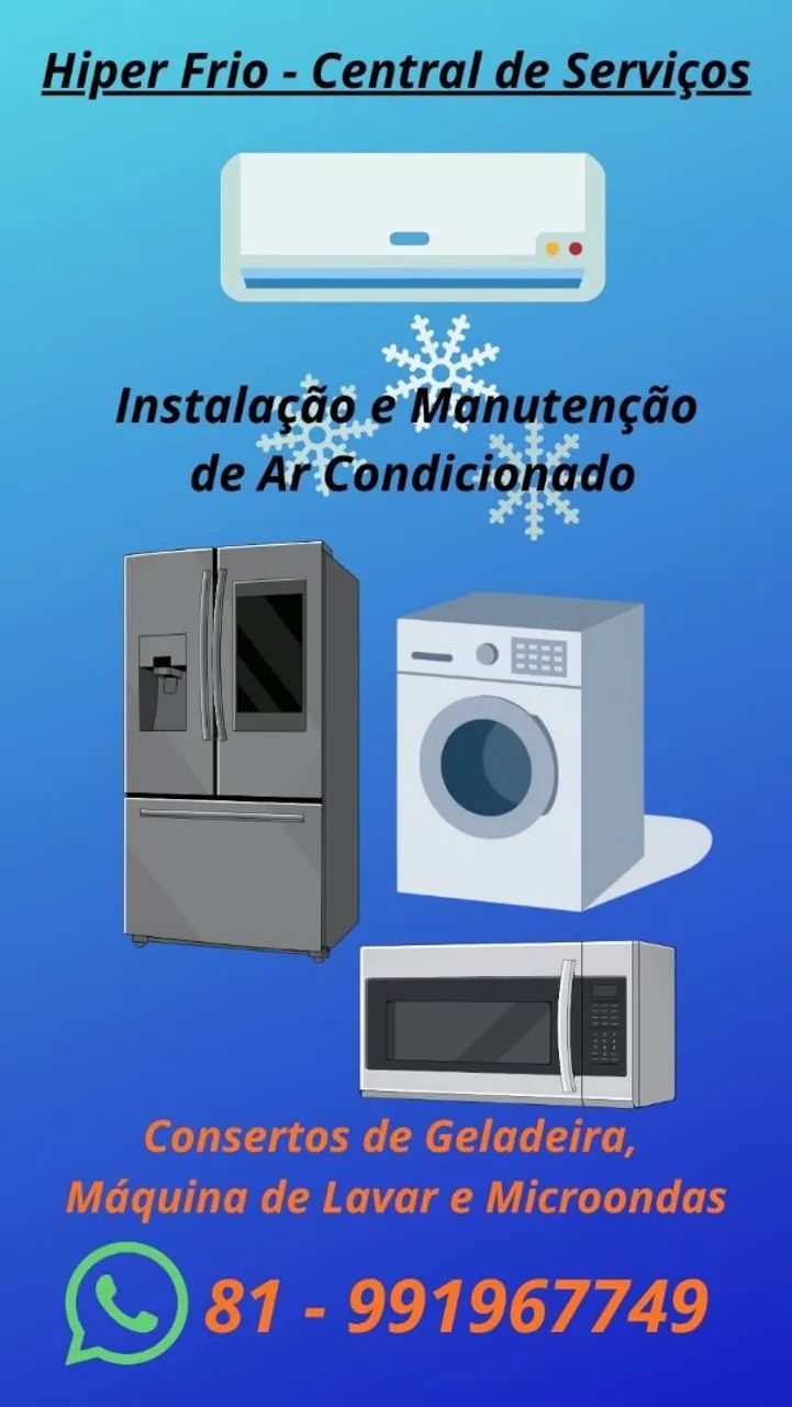 Manutenção Em ar condicionado 