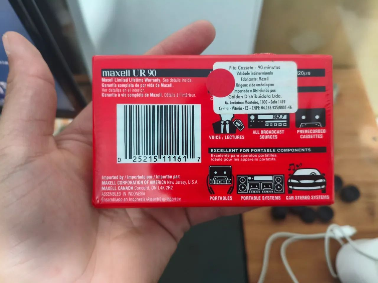 Fita cassete Maxell Virgem fechada  - Foto 2