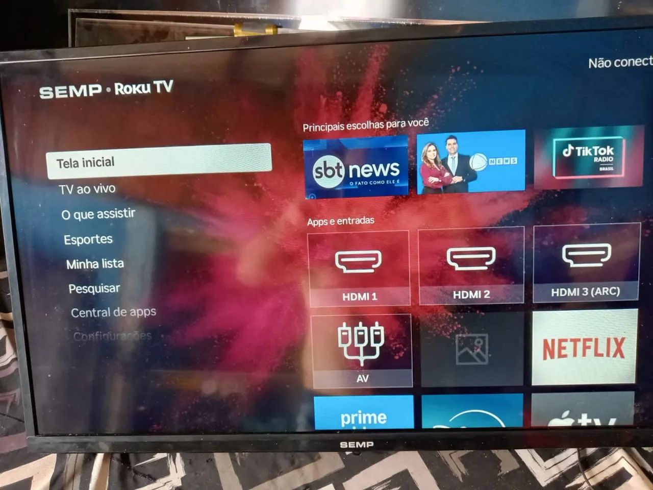 Televisão pra vender 