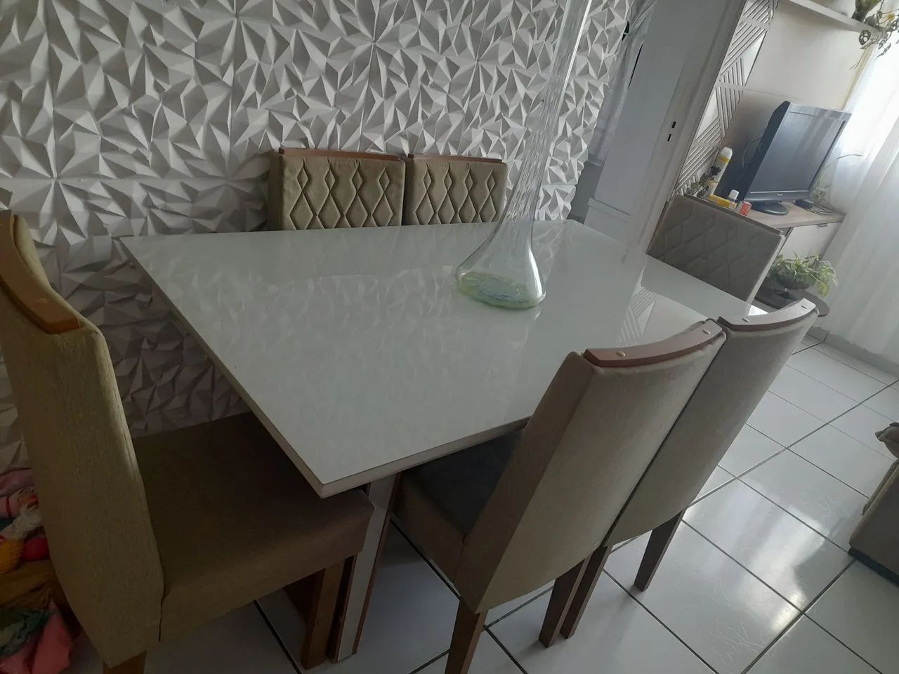 Conjunto Mesa de Jantar 6 cadeiras - Foto 2