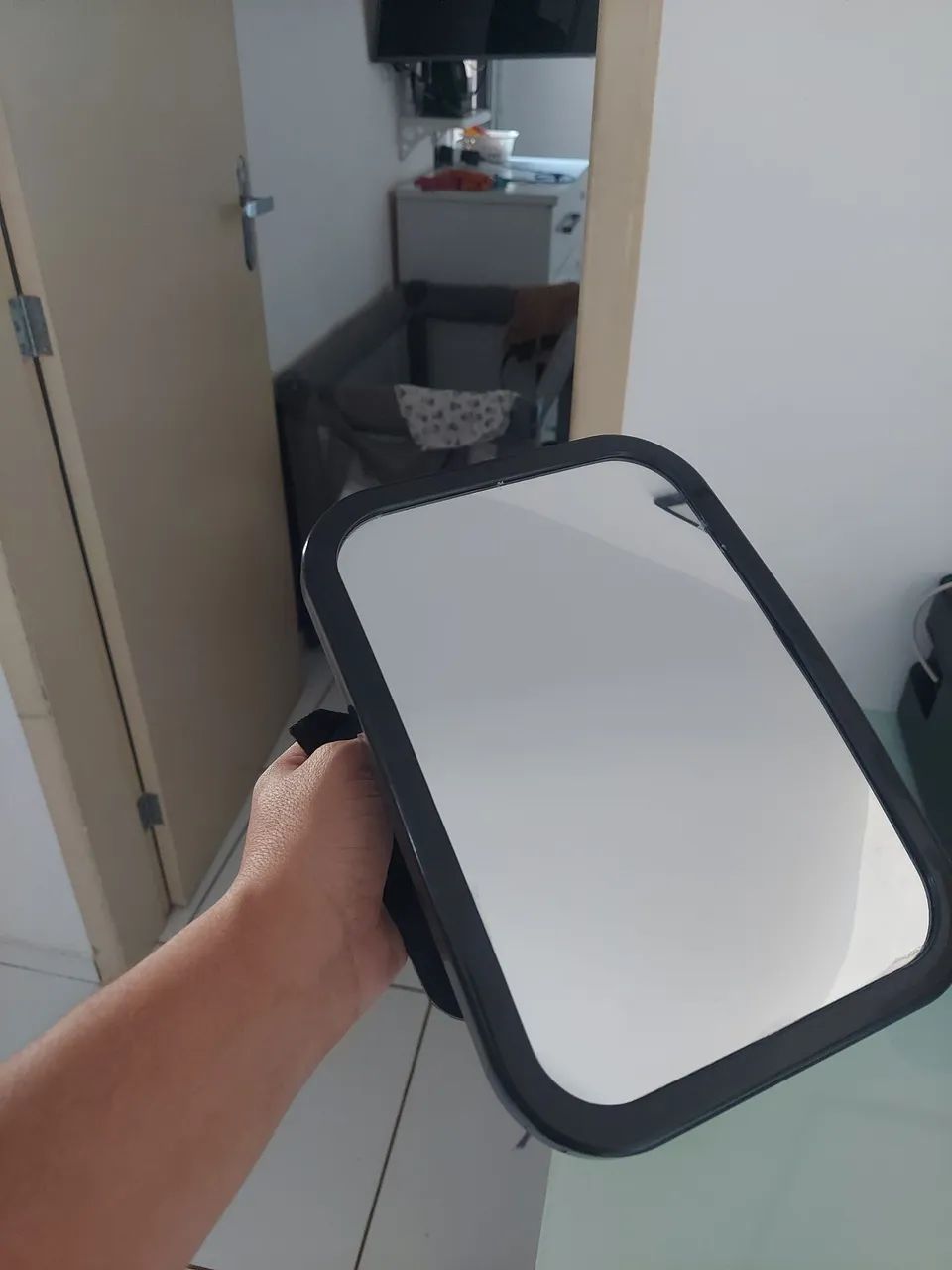 Espelho Retrovisor Banco Traseiro Bebê<br><br>Conforto Cadeirinha