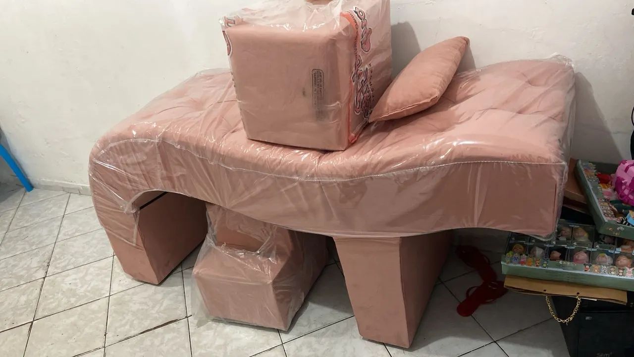 Maca de Estética Profissional Rosé + Banqueta
