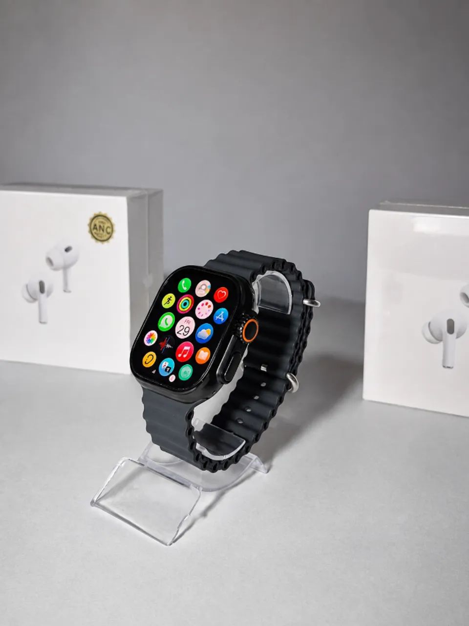 Microwear Ultra 5 Plus Smartwatch 49mm AMOLED com GPS - Foto 4