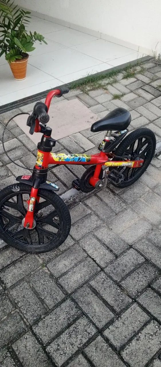 Bicicleta aro 16 vermelha  - Foto 6