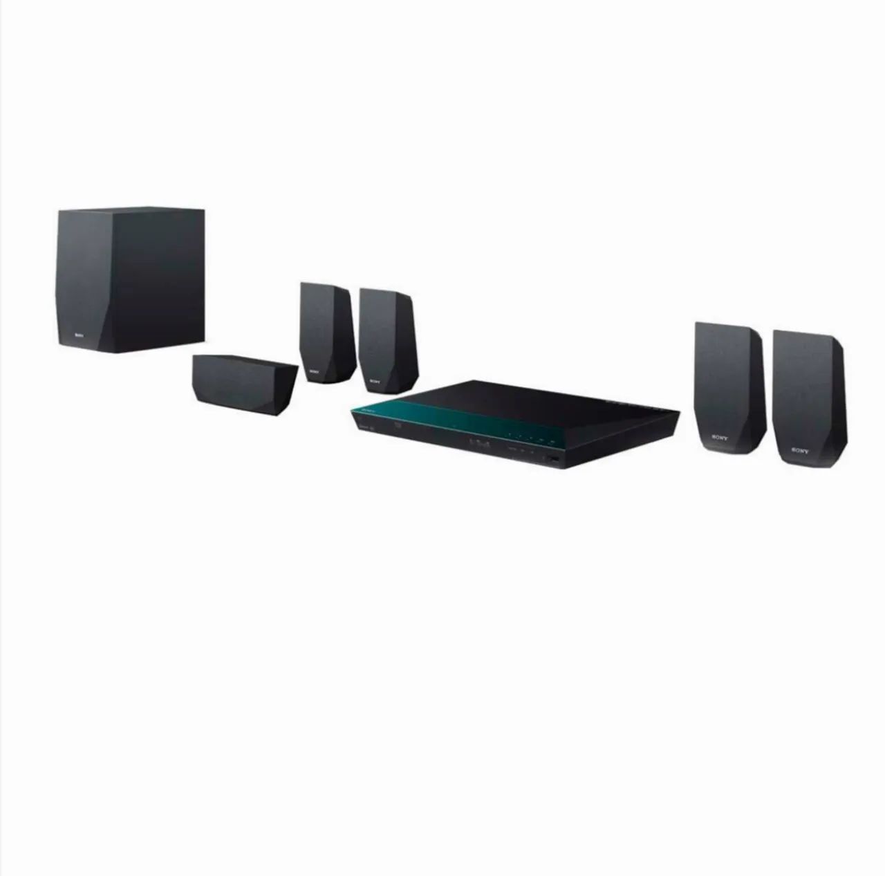 Home Theater Sony BDV-E2100 5.1 Canais com Blu-Ray Player 3D - Foto 5
