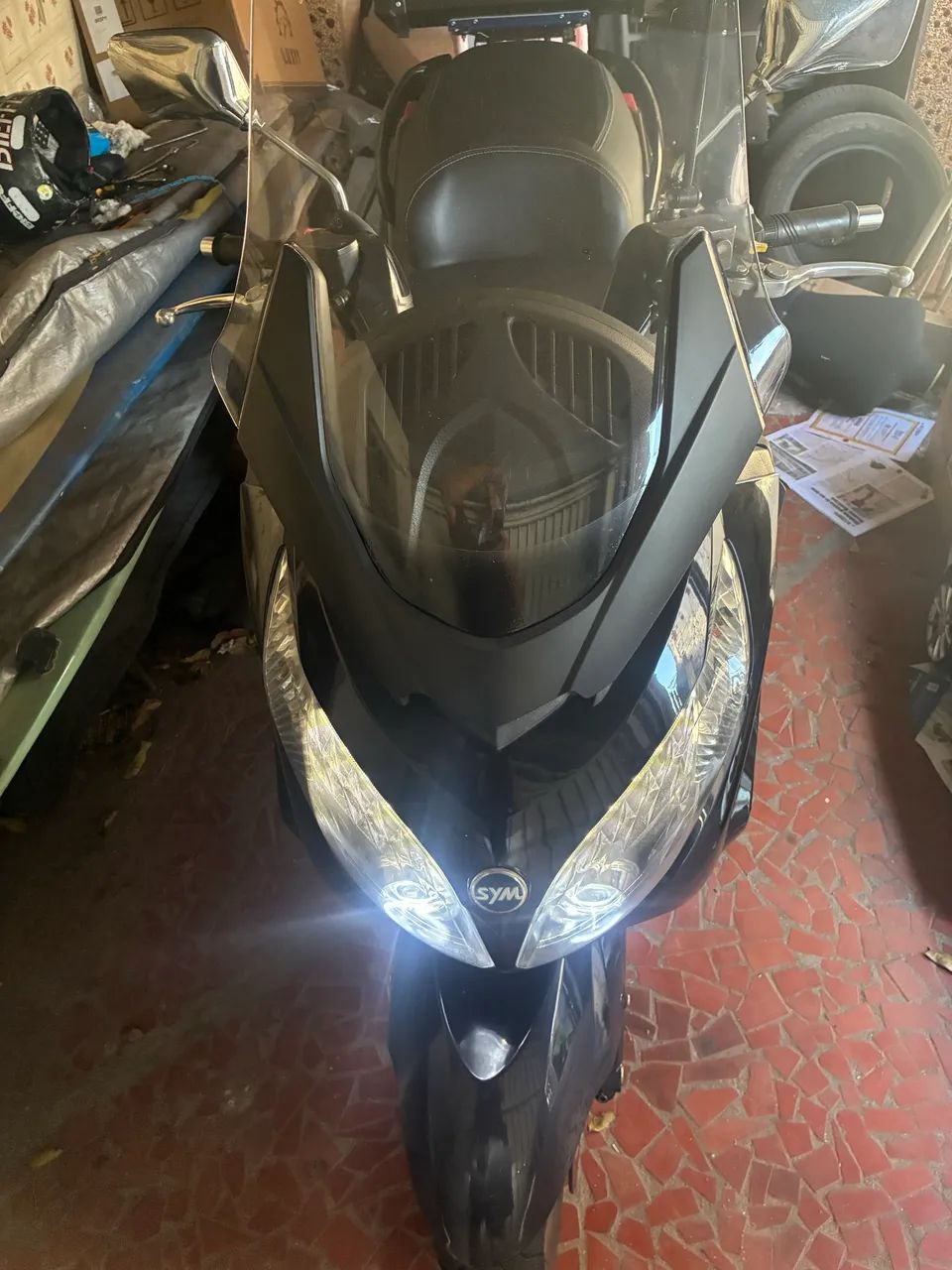 Maxsym 400I 2018 com 45 mil km! Revisada! Aceito proposta!  - Foto 4