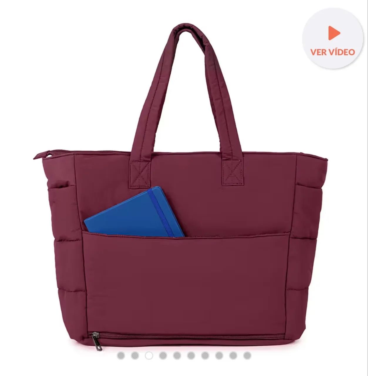 Tote Puffer Gocase - Vinho