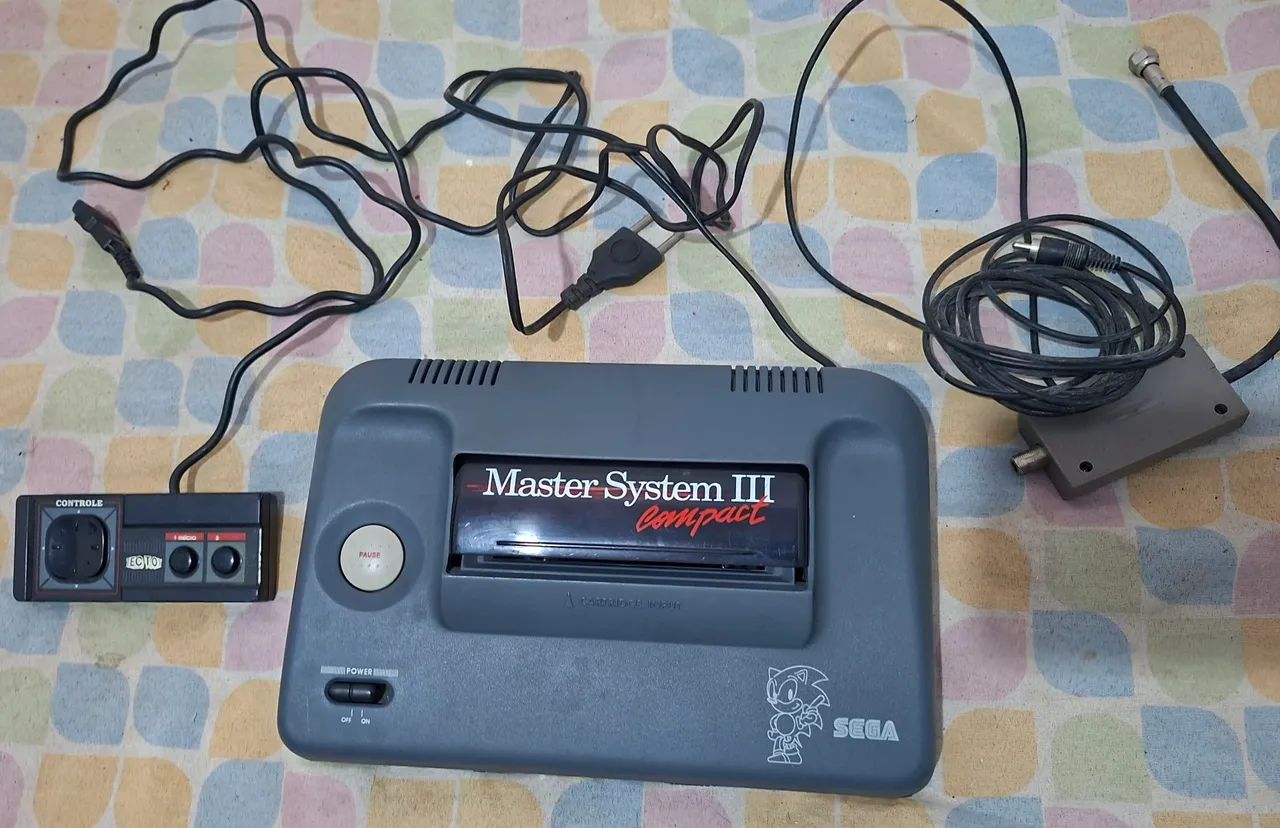 Master System 3 Compact Com Controle (Leia) - Foto 3