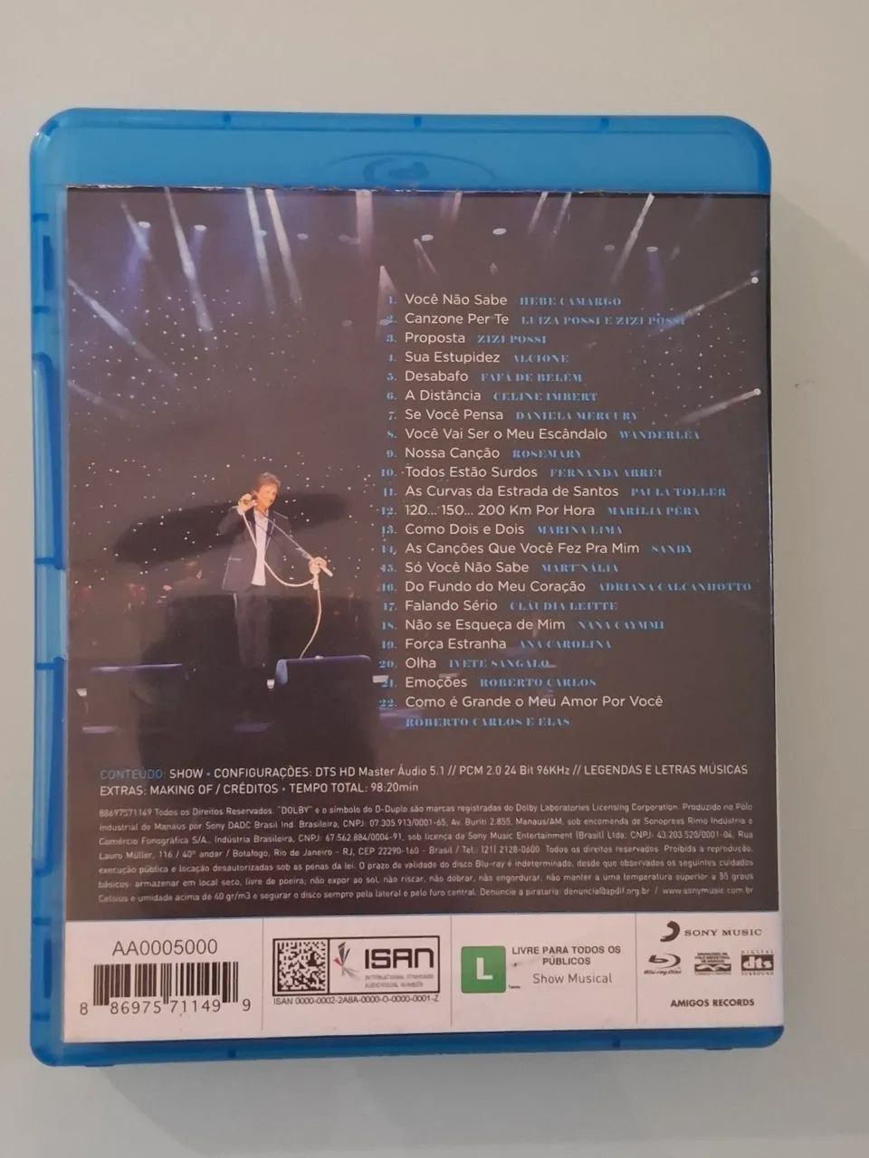 Blu-ray Elas cantam Roberto Carlos - Foto 2