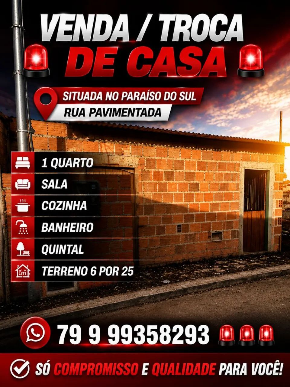 Vendo troco casa paraiso do sul 