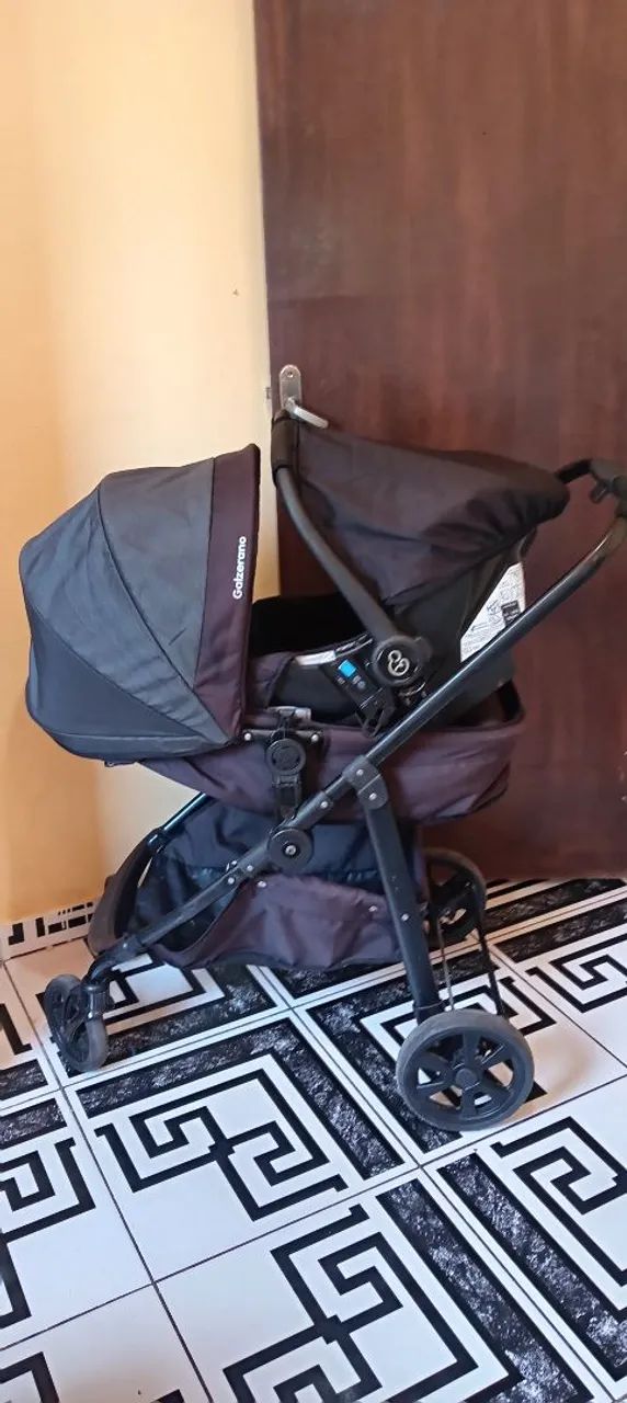 Kit Carrinho Galzerano Moisés e bebê conforto 