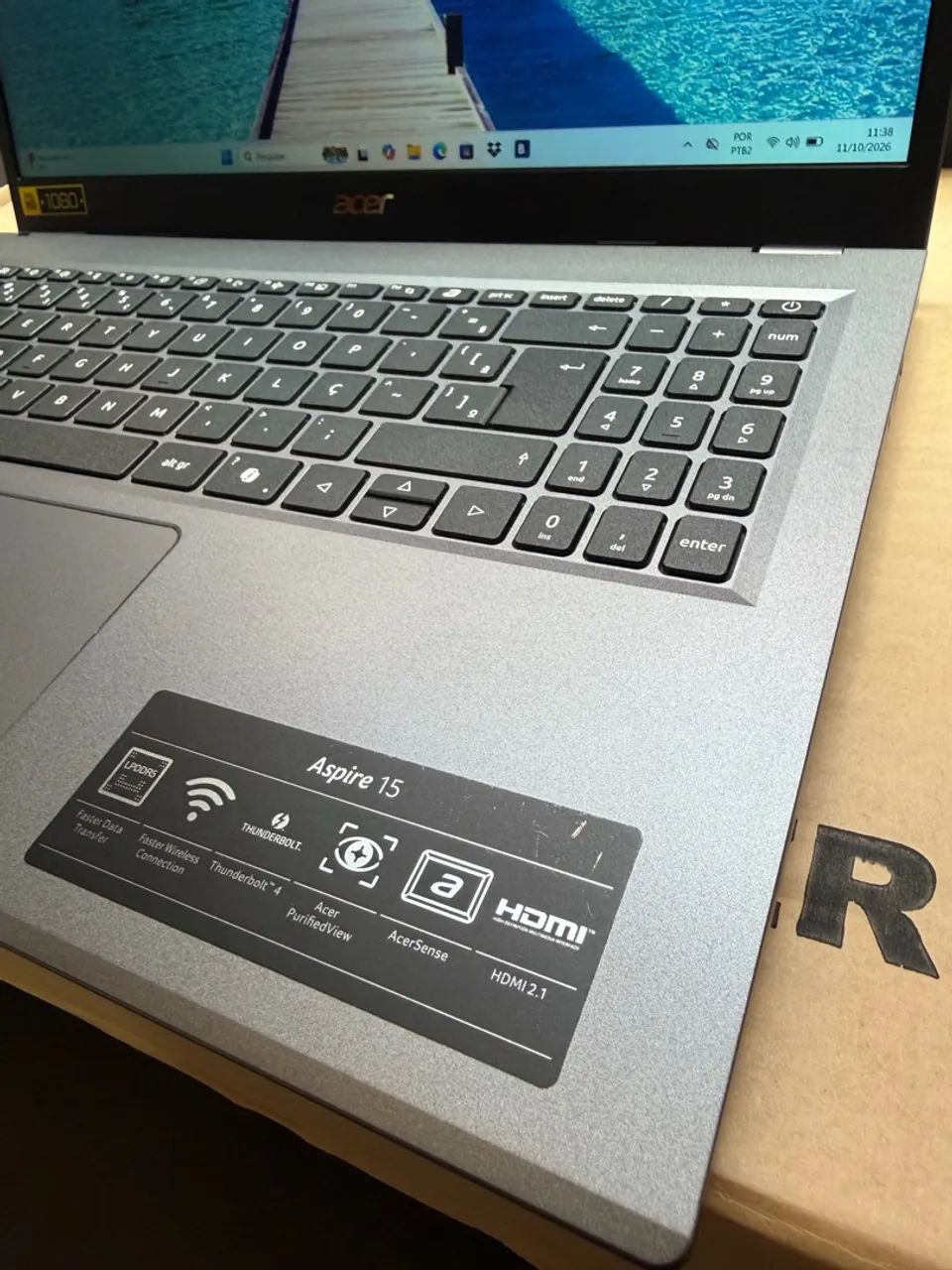 NOTEBOOK ACER I5-13420H NOTA FISCAL + CAIXA,08GB RAM DDR5,SSD NVME