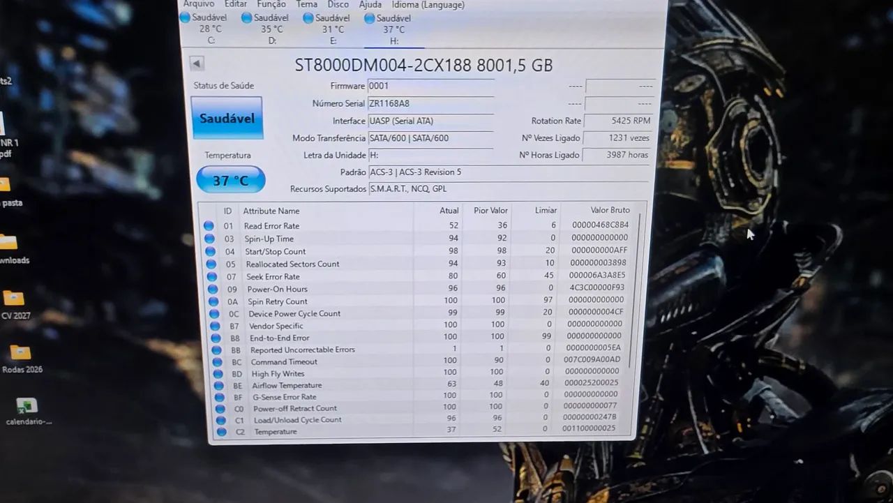 Hd Barracuda Seagate 8TB  - Foto 4