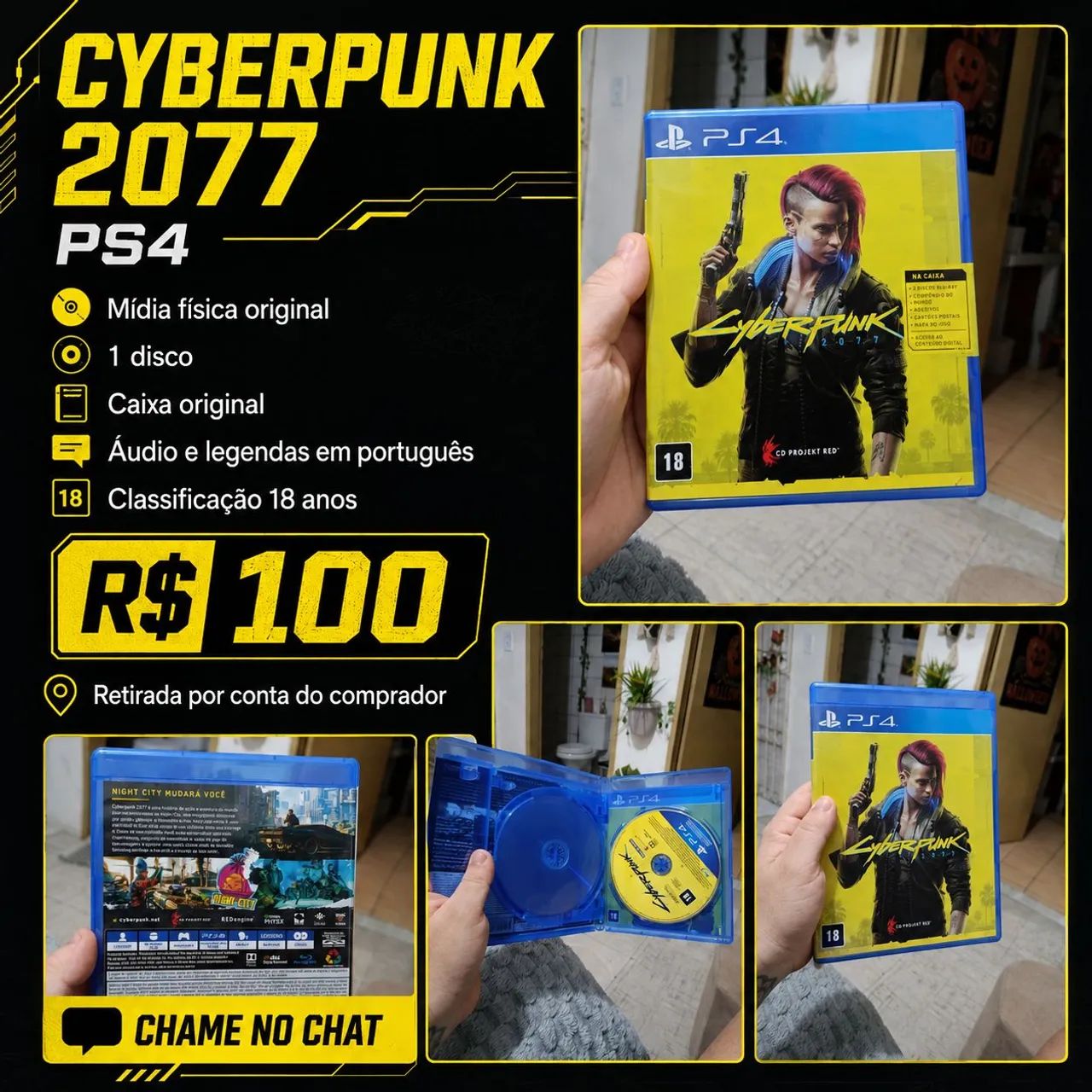 Jogo Ciberpunk 2077