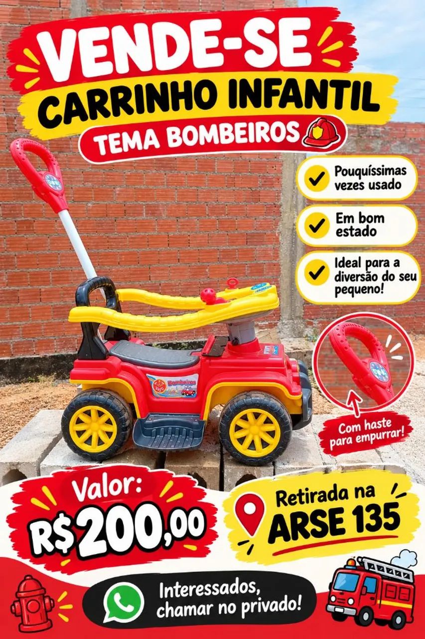 Quadriciclo infantil