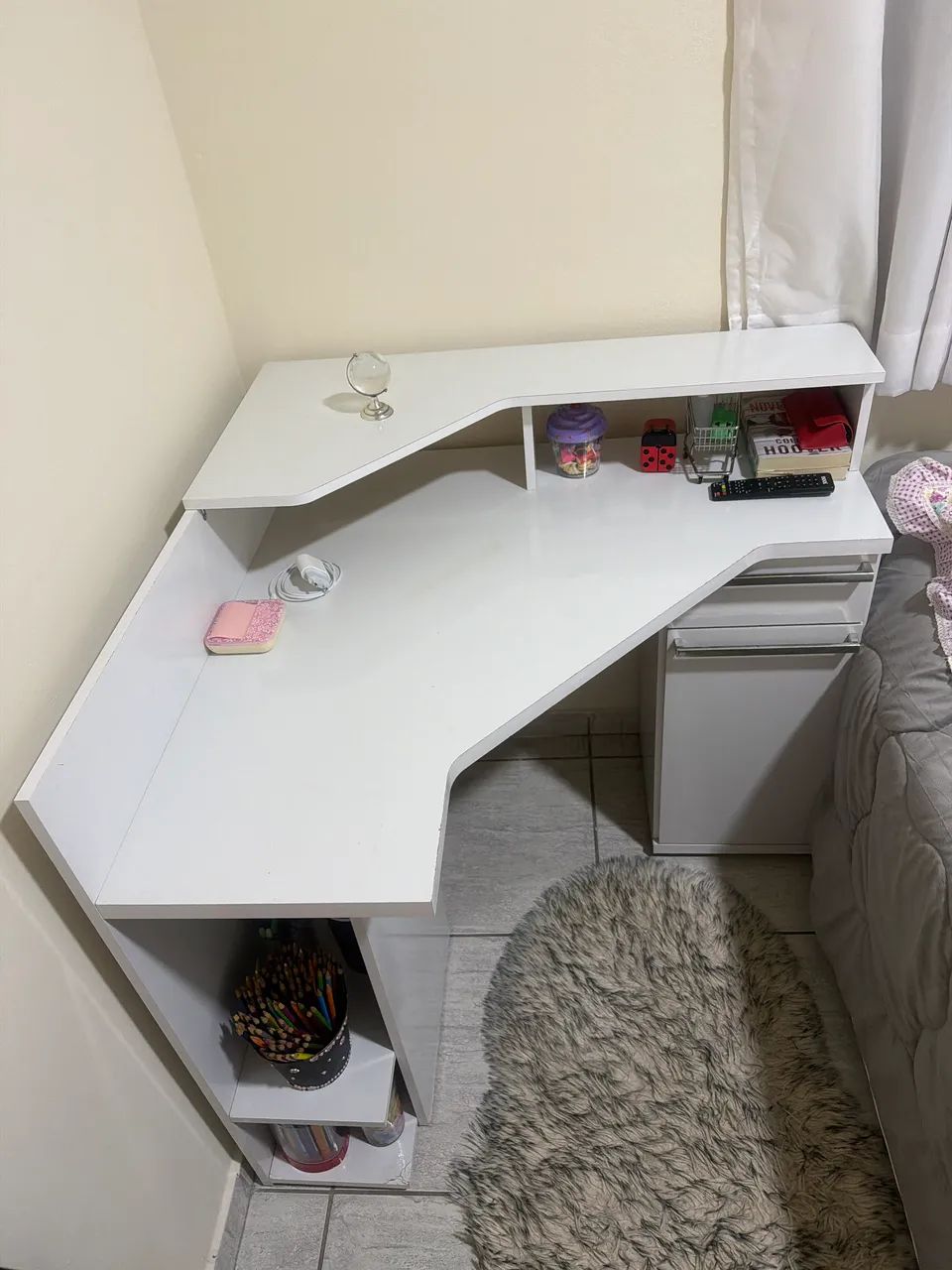 escrivaninha branca  - Foto 3
