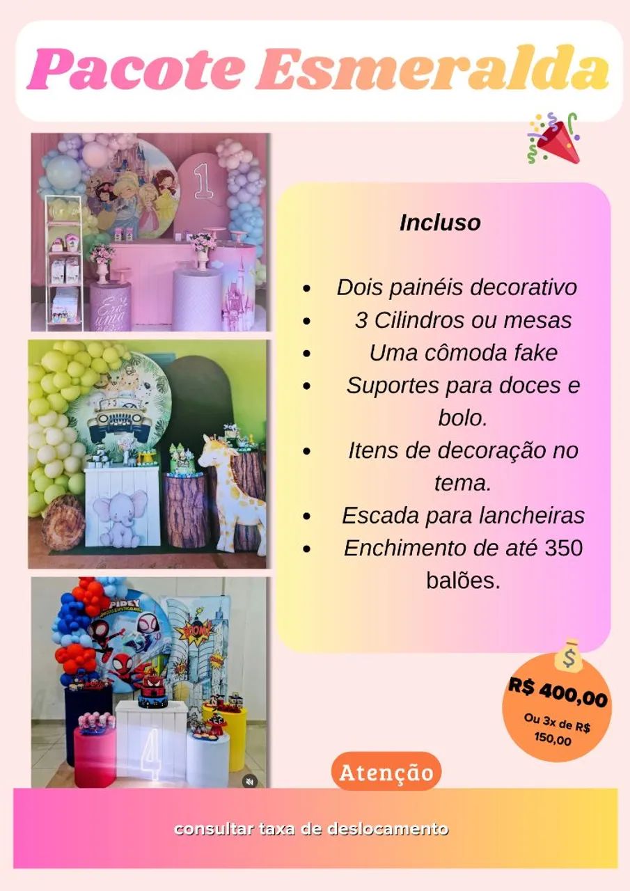 Decoração de festa - Foto 3