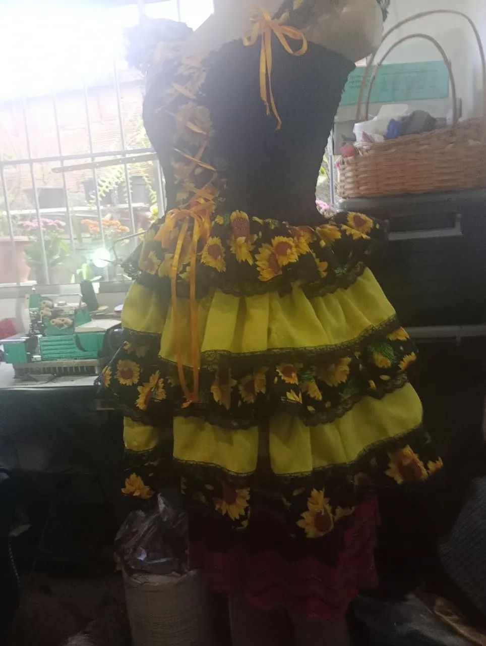 Vestido de quadrilha estampado - Foto 3