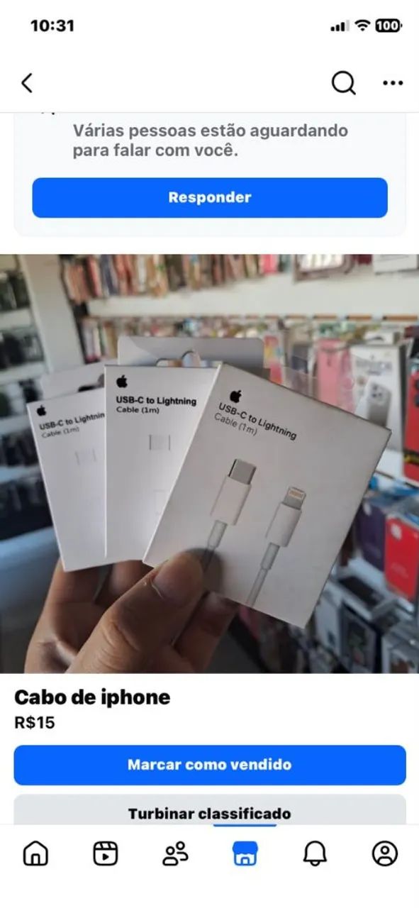 USB C Para Lightning  - Foto 2