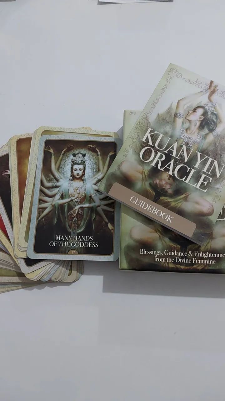 Oráculo Kuan Yin - Em inglês- Estado de Novo - Foto 3
