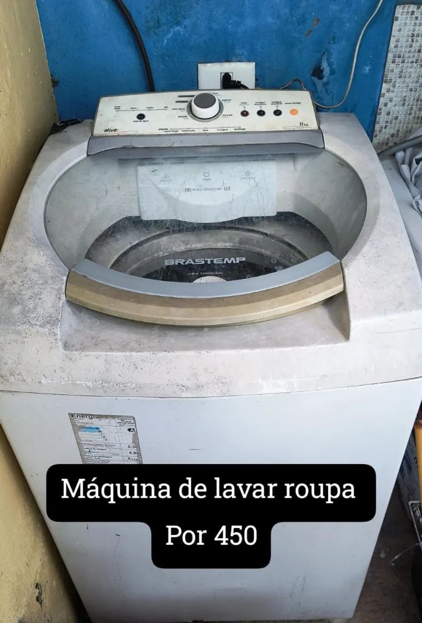 máquina de lavar