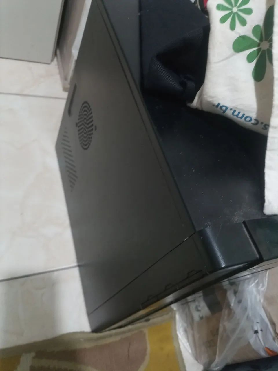 Monitor Samsung e cpu da positivo, com caixas de som, teclado e mouse. - Foto 3