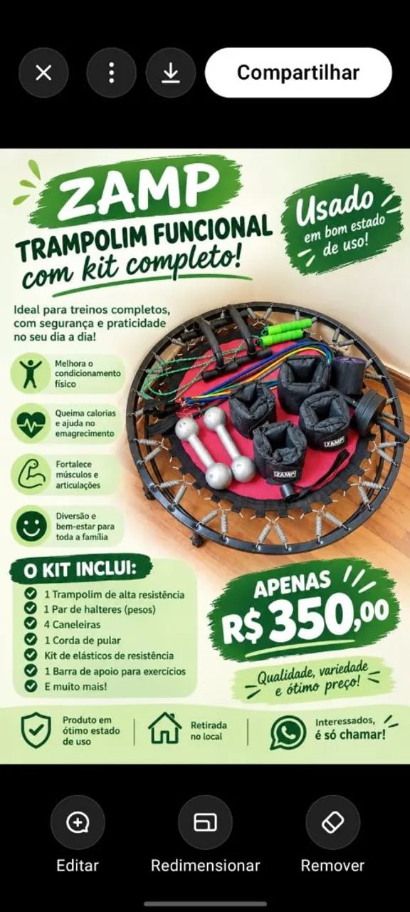 Academia em casa, Jump e muito mais