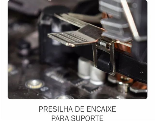 Cpu Cooler Gamer Ac04 150w Tdp Kmex *ENTREGA GRÁTIS* - Foto 5
