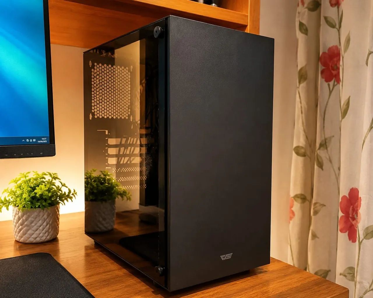 PC Excelente para multitarefas com Ryzen 5 4600G
