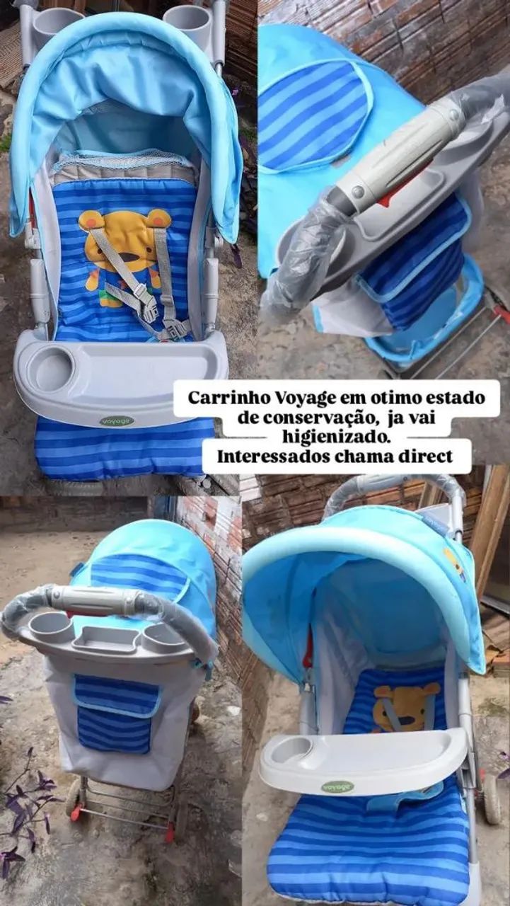 Carrinho de bebe Voyage 