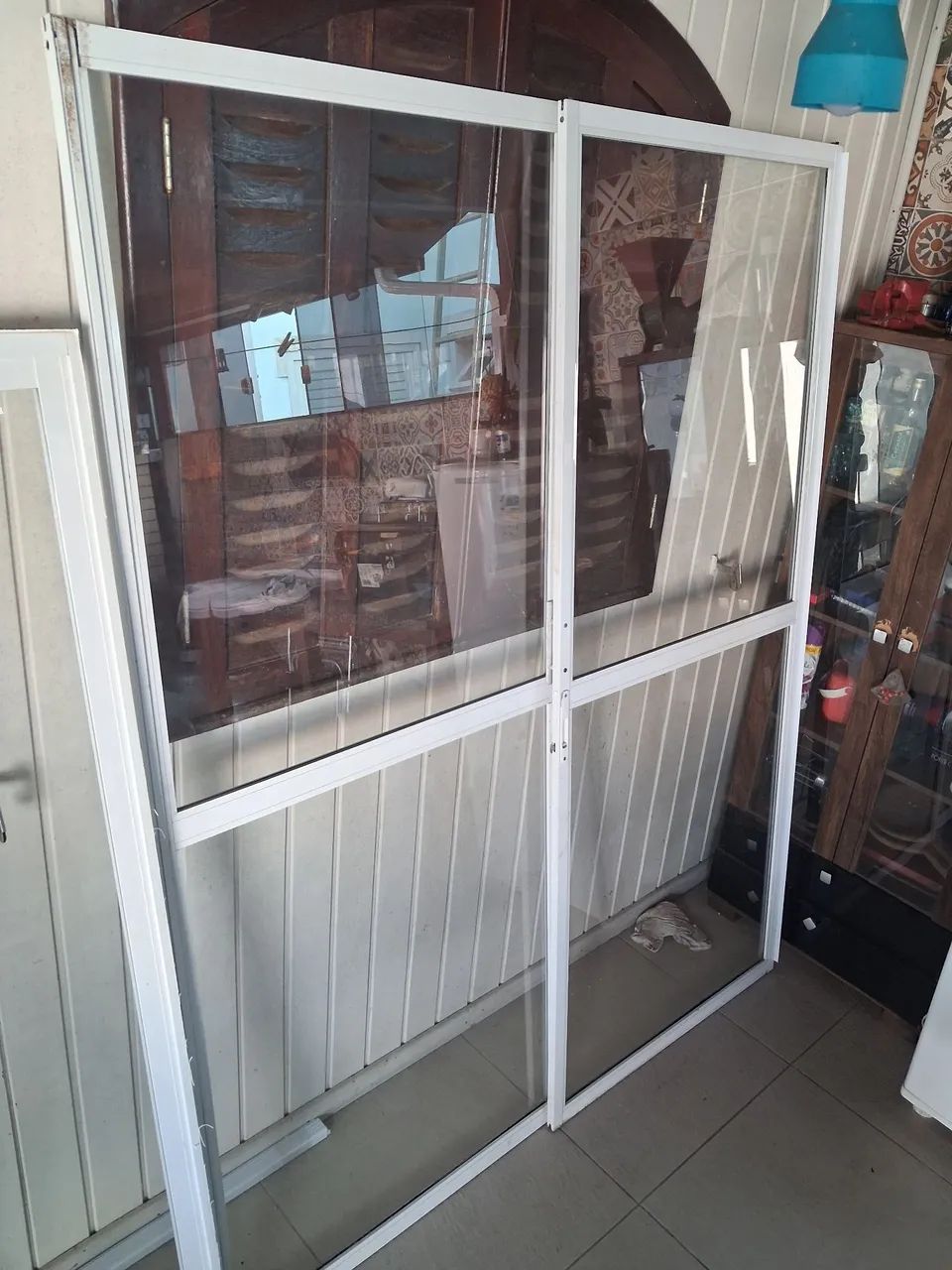 PORTA E JANELÃO DE ALUMINIO - Foto 2