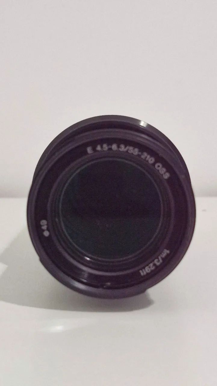 Lente e-mount Sony E 55-210mm f/4.5-6.3 OSS - Acessórios para