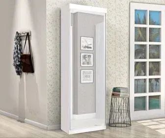 Sapateira Guarda Roupa 1 Porta com Espelho - Entregamos!