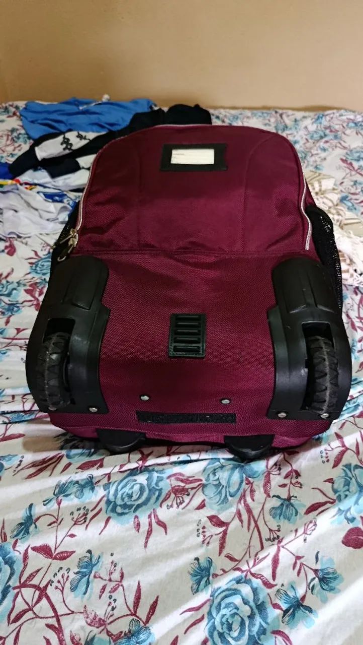 Mochila de viagem Fortaleza com rodinha  - Foto 3