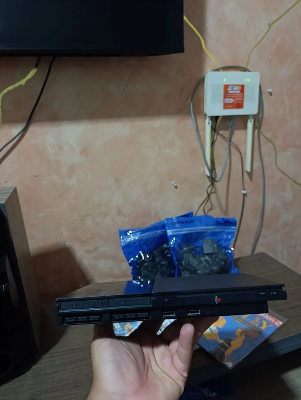 PS2 slim com leitor  - Foto 2