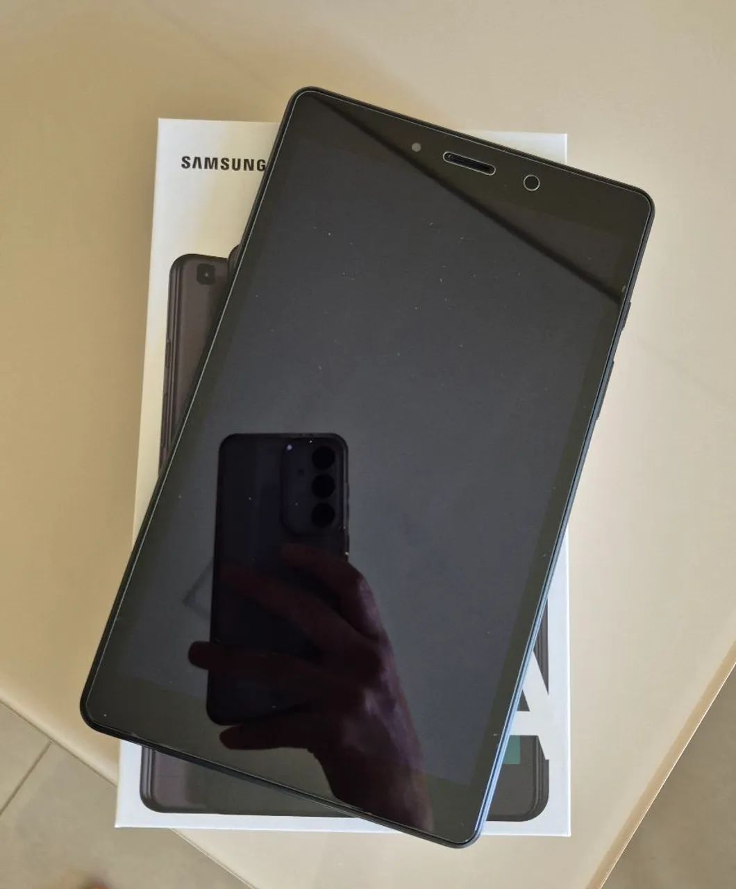 Tablet Galaxy TAB A modelo SM-T295 preto - Foto 5