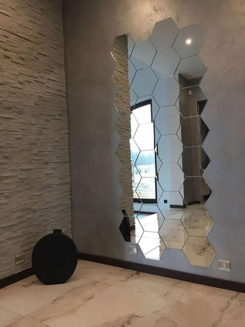 Espelho Hexagonal Decorativo  - Foto 2