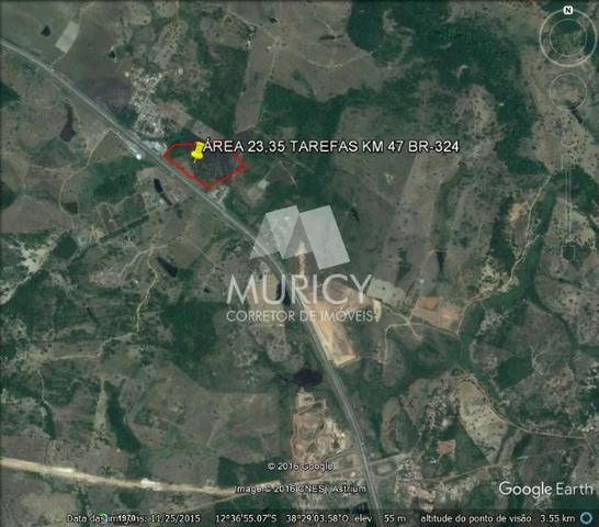 Grande oportunidade, área às margens da BR-324, município de Candeias-BA - Foto 12