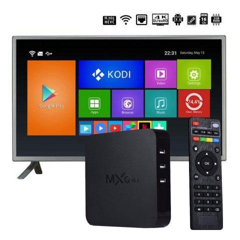 Tv Box Smart Mxq 4k Netflix Youtube Kodi 2gb ram 16gb rom android 7.1