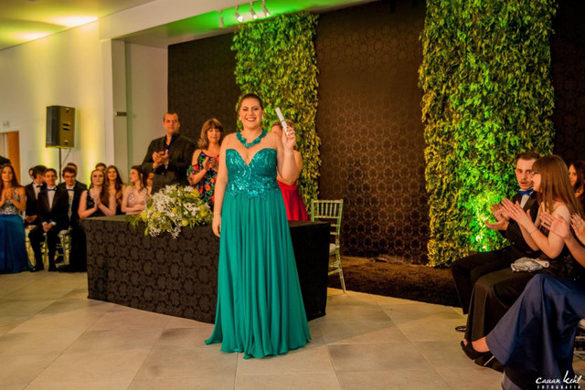 vestido de formatura gg