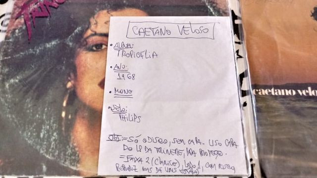 Caetano Veloso Lp vinil, disco e capa originais, diversos, em bom estado - Foto 3