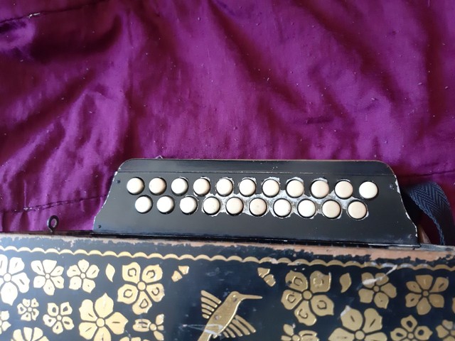 Pé  de bode . Acordeon raro vend troc - Foto 3