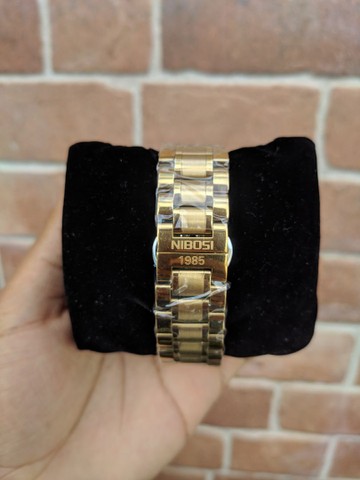 Relógio Masculino Casual De Luxo Analógico Nibosi 2309 Dourado  - Foto 3
