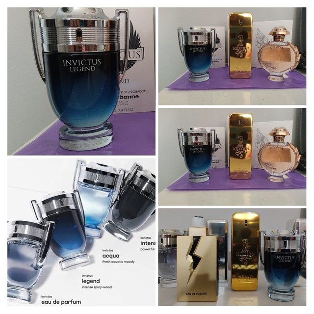 Perfumes Invictus legend 100ml na embalagem tester lacrado 