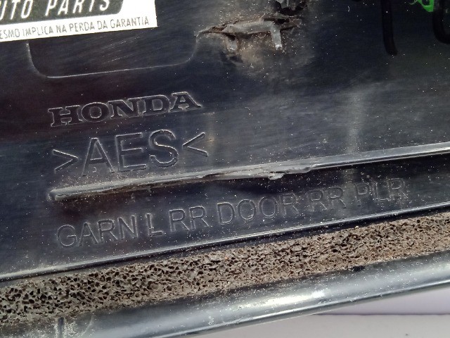 5281 Acabamento Porta Traseira Esquerda Honda City 2008 a 2014 - Foto 5