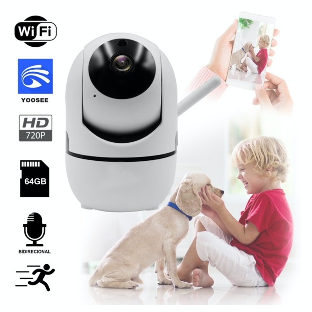Camera Ip Wifi Hd Onvif Sensor Movimento Automatico